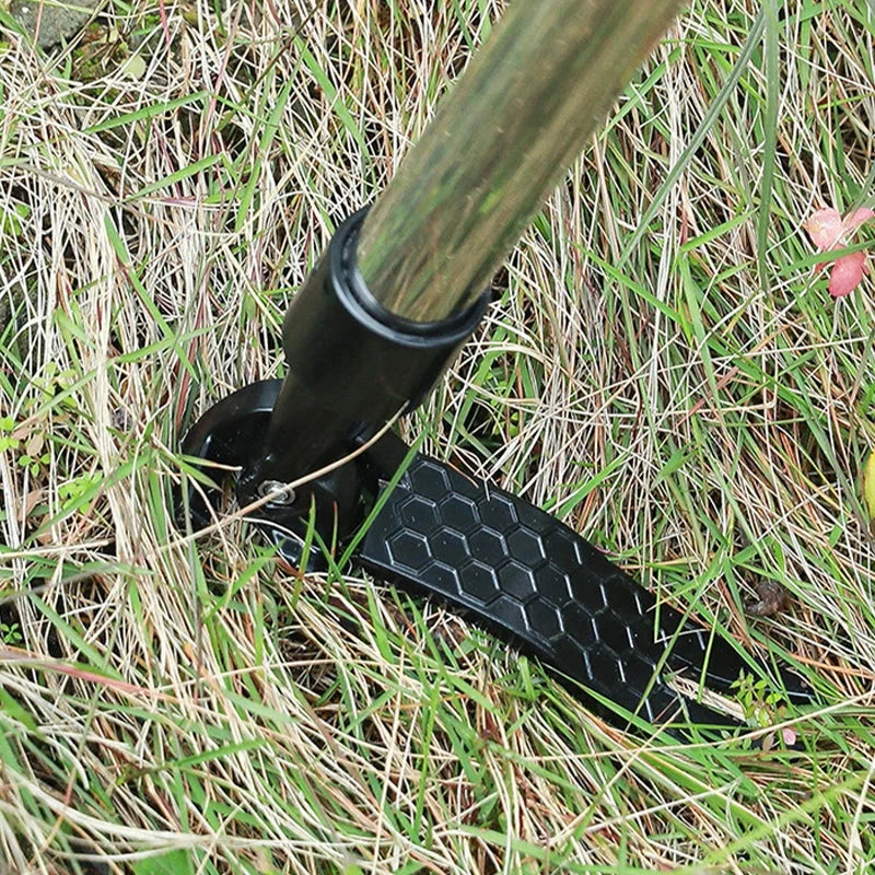 Weed Puller With Adjustable Long Stainless Steel Handle, Detachable Head