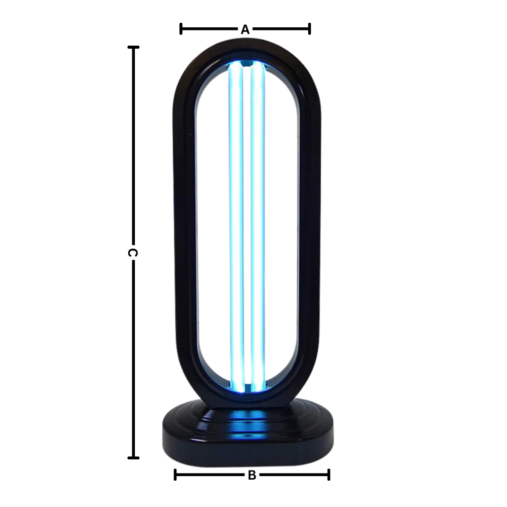 UV-C Bulb For Multi-Surface Germ Reduction In Homes, Offices, And Vehicles