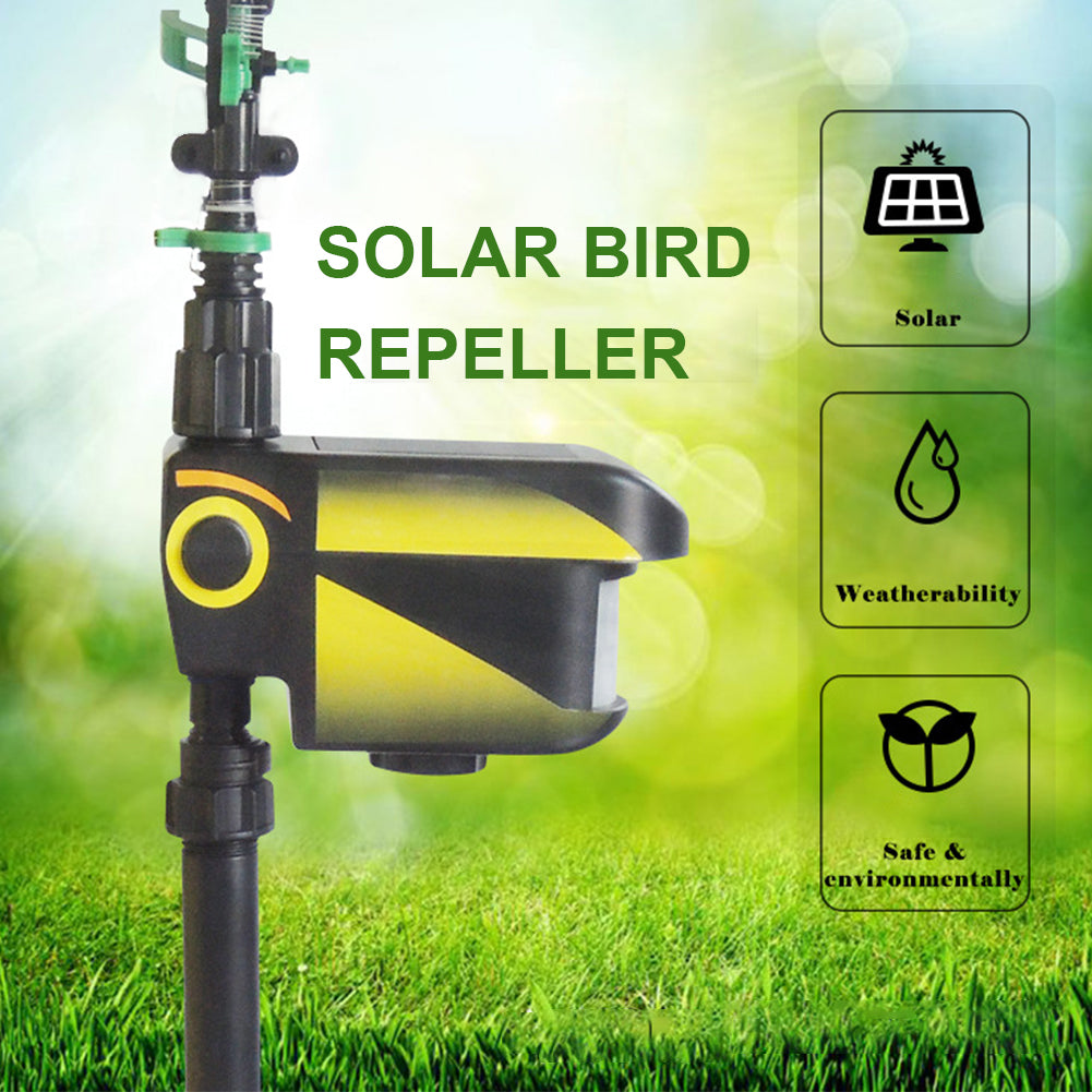 Motion Activated Deer Repellent Sprinkler Solar Powered With Automatic Sensor