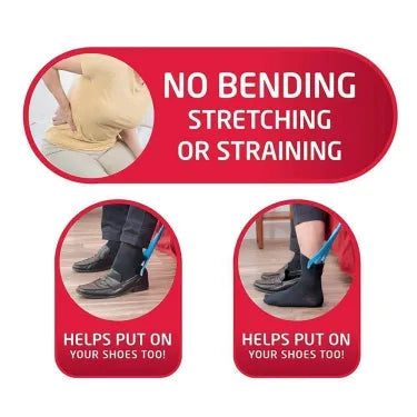 Compression Sock Aid Kit For Easy On And Easy Off Use
