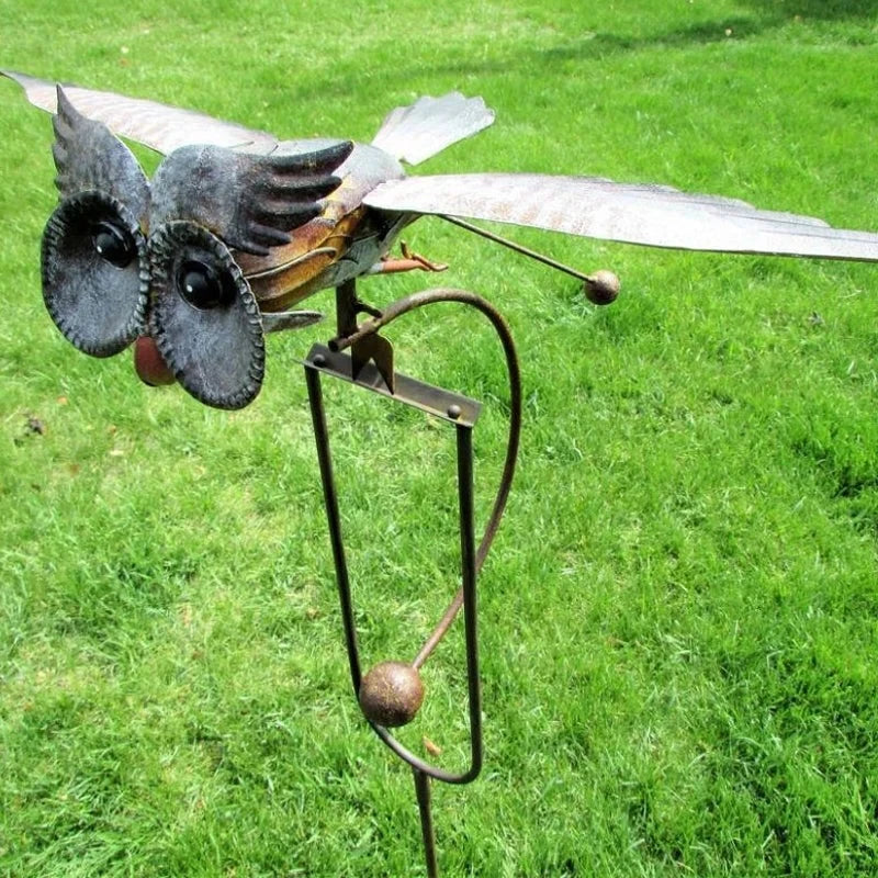 Bird Patio Decoration Garden Art Outdoor Yard Hanging Sculpture