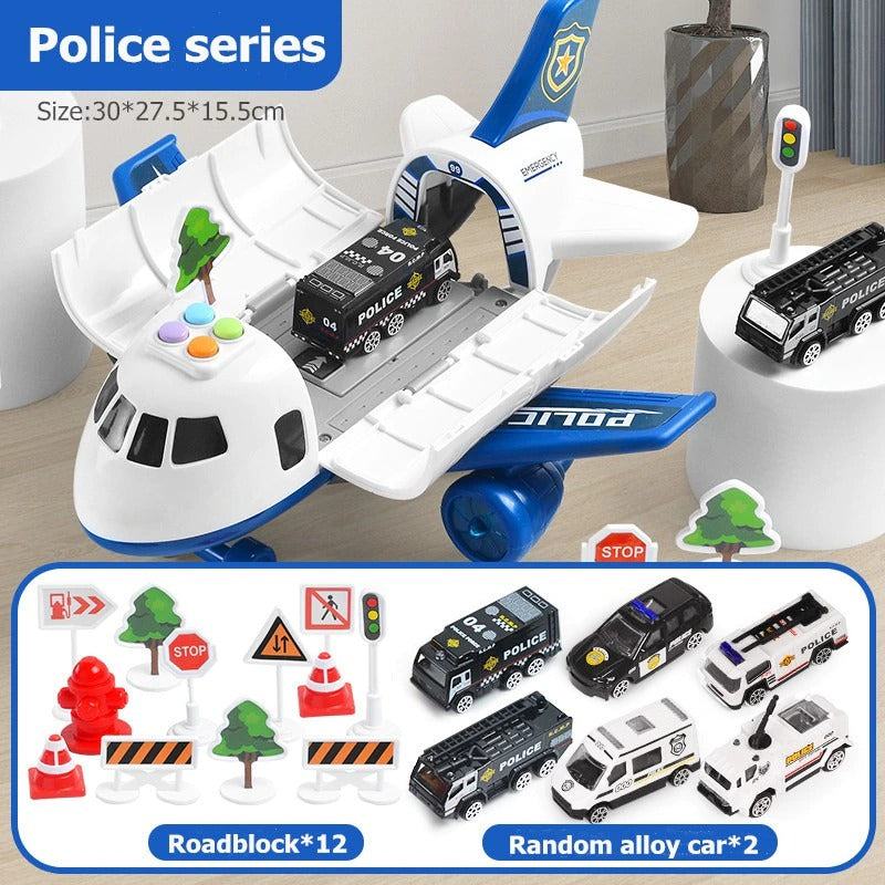Toy Airplane Set For Kids With Multiple Planes And Accessories