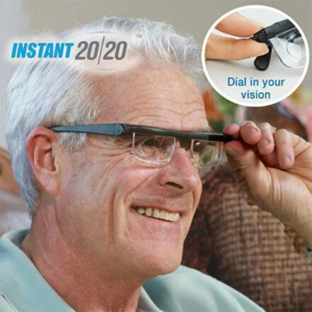 Adjustable Focus Glasses For Near And Far Vision Correction