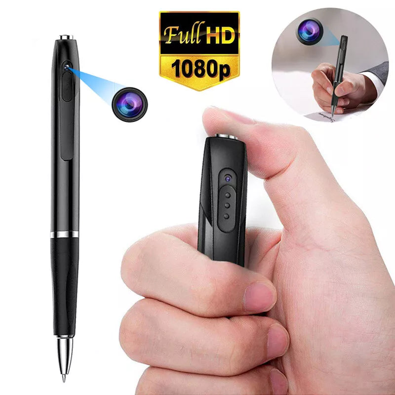 Mini Pen Camera 1080P Pocket Wearable Voice Video Recorder For Conferences