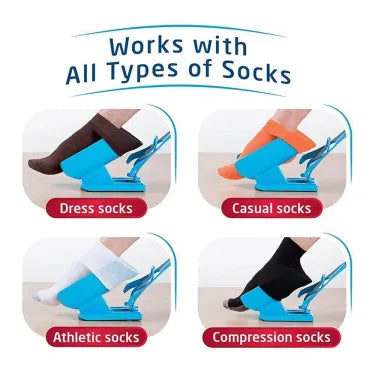 Compression Sock Aid Kit For Easy On And Easy Off Use
