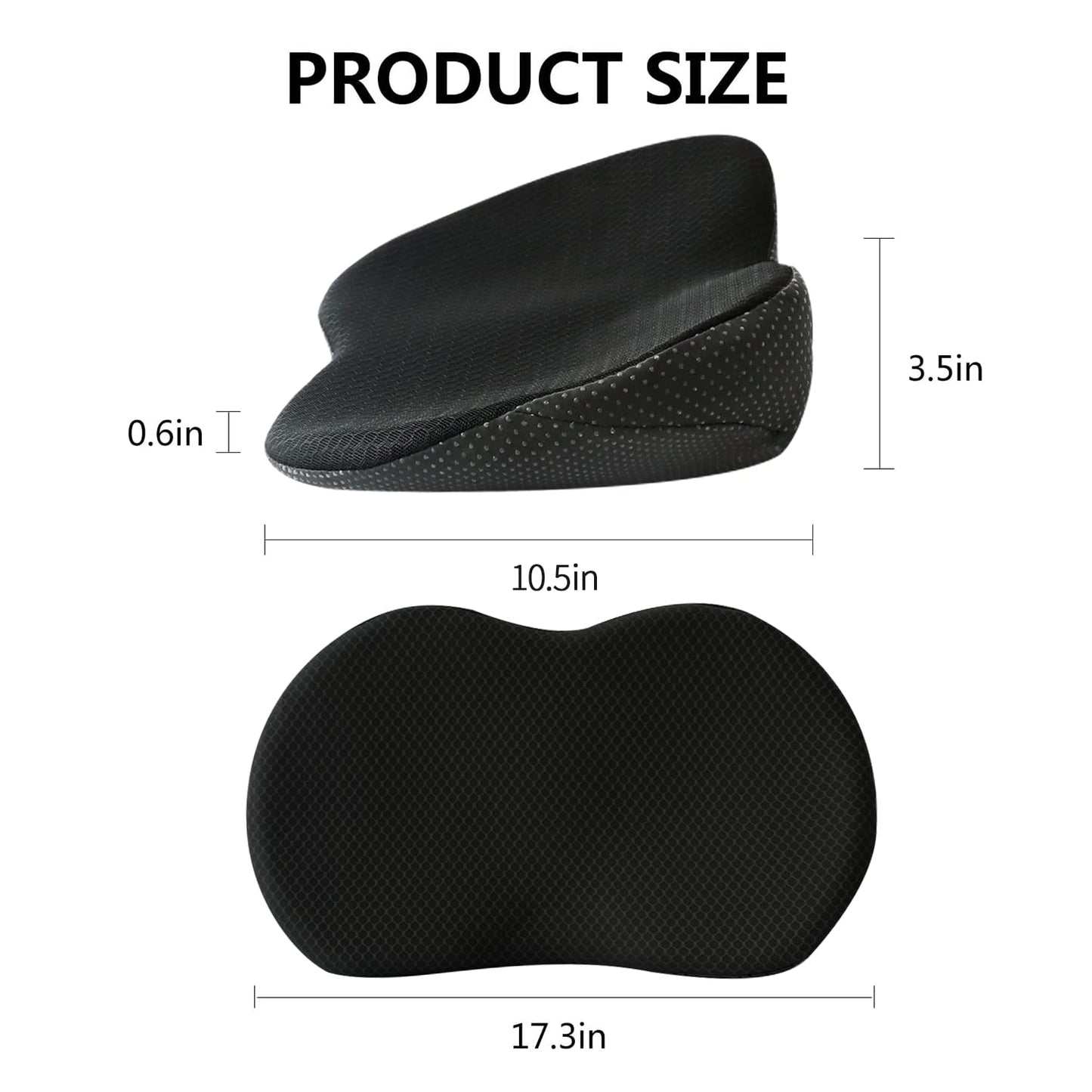 Car Seat Cushion For Shorter Drivers And Enhanced Driving Comfort