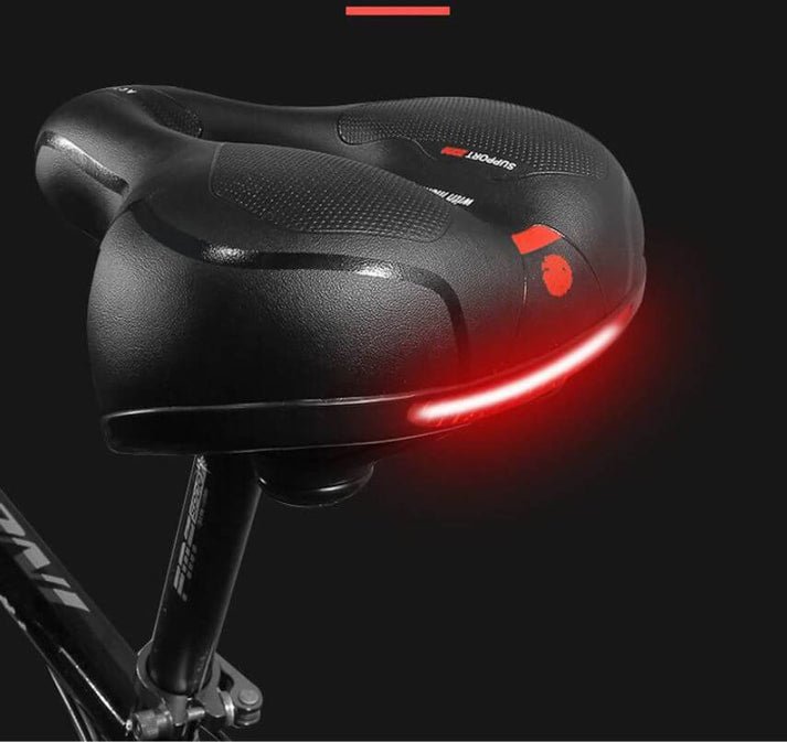 Gel Bike Saddle For Comfortable Cycling And Reduced Seat Discomfort