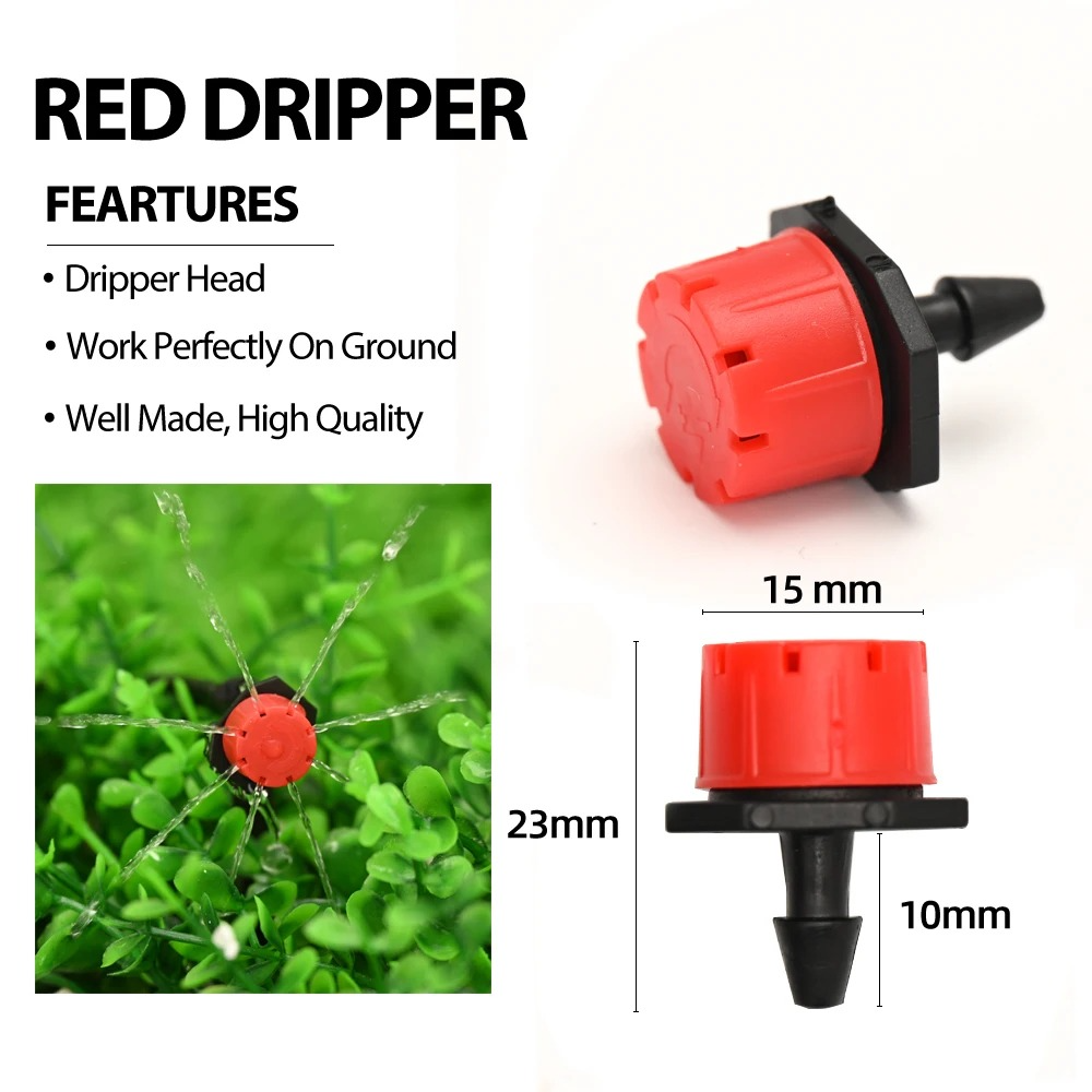 Drip Irrigation System With Automatic Timer For Garden Plants