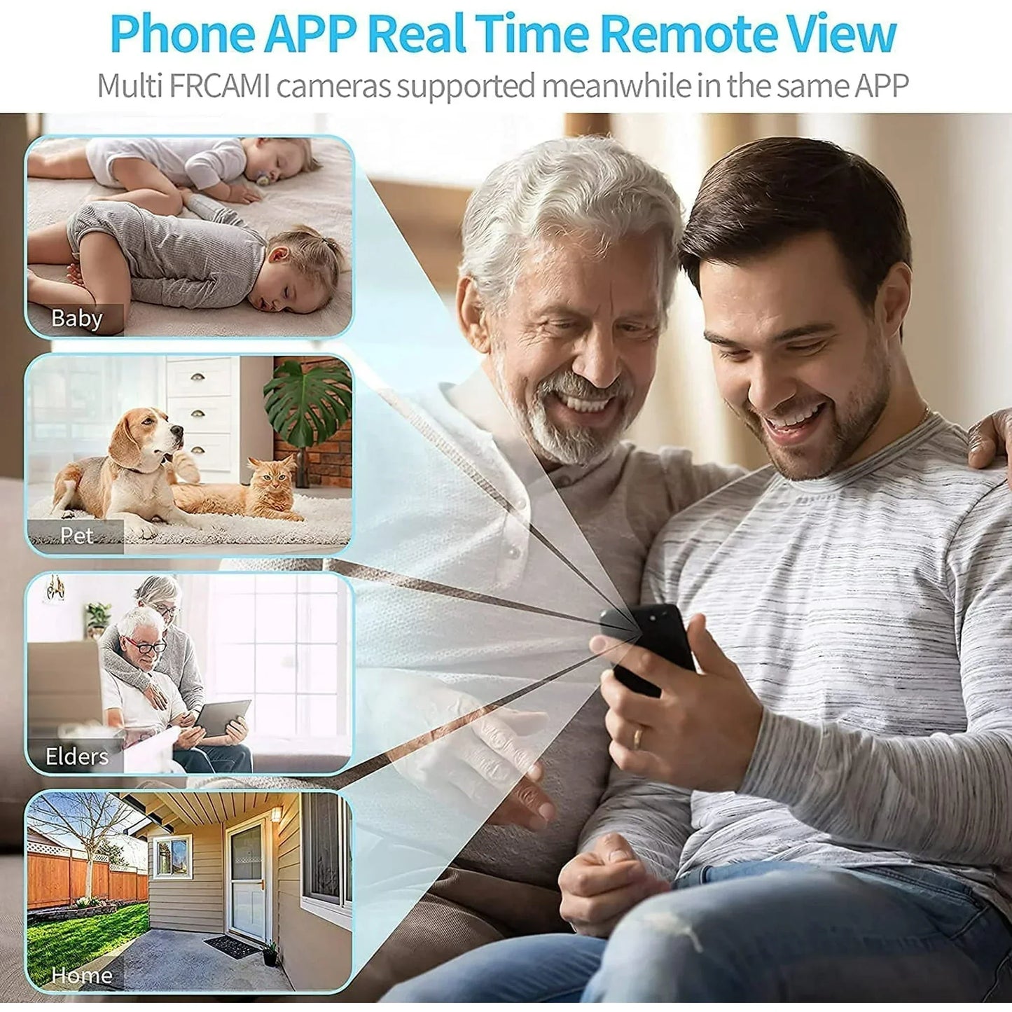 Wireless Magnetic Mini Camera With Audio And Live Video Feed
