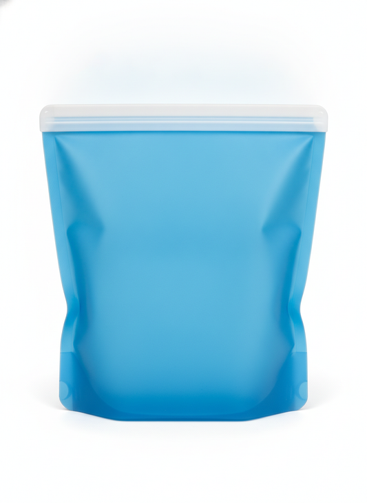 Blue Silicone Food Storage Bag - Storage Items for kitchen