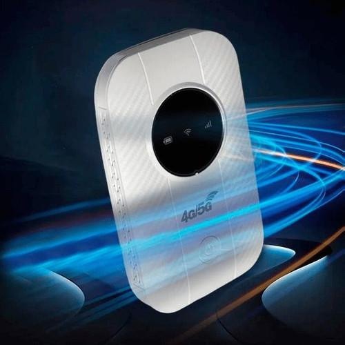 Portable WiFi Router With 4G LTE Hotspot, Dual-Band, Travel Battery Pack