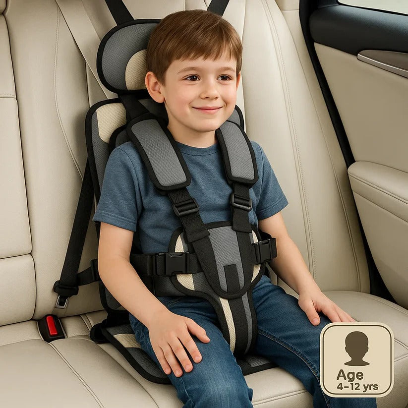 Child Travel Car Seat Compact Foldable Lightweight Booster For Air Travel