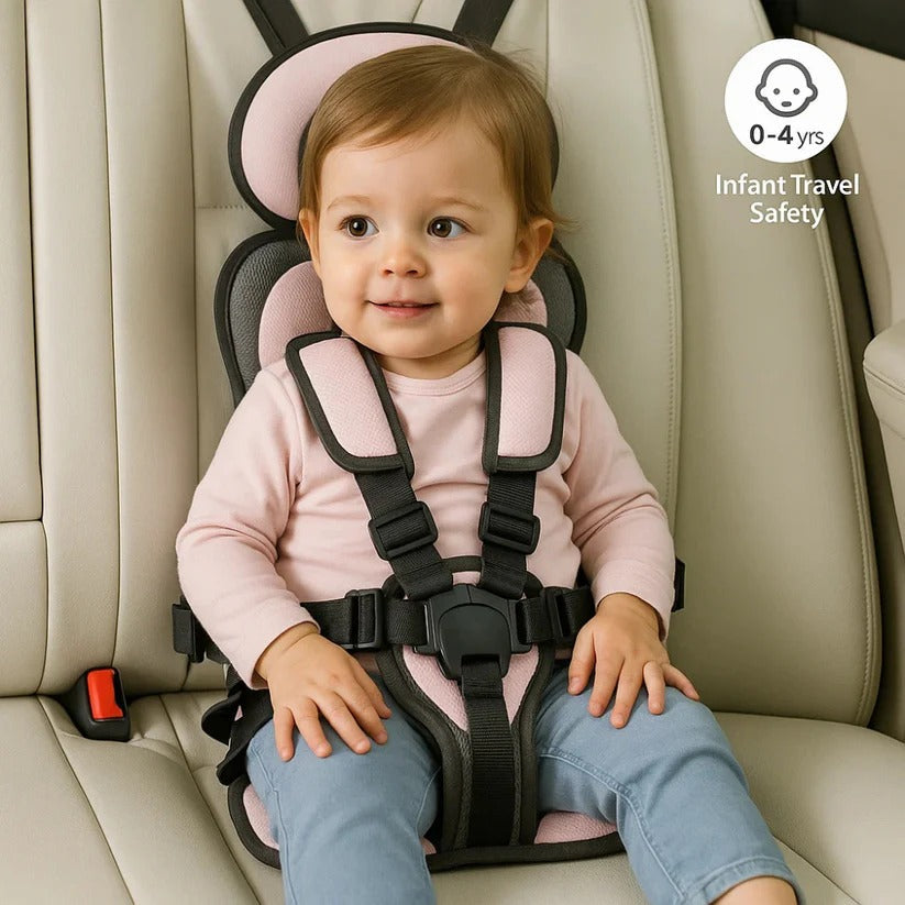 Child Travel Car Seat Compact Foldable Lightweight Booster For Air Travel