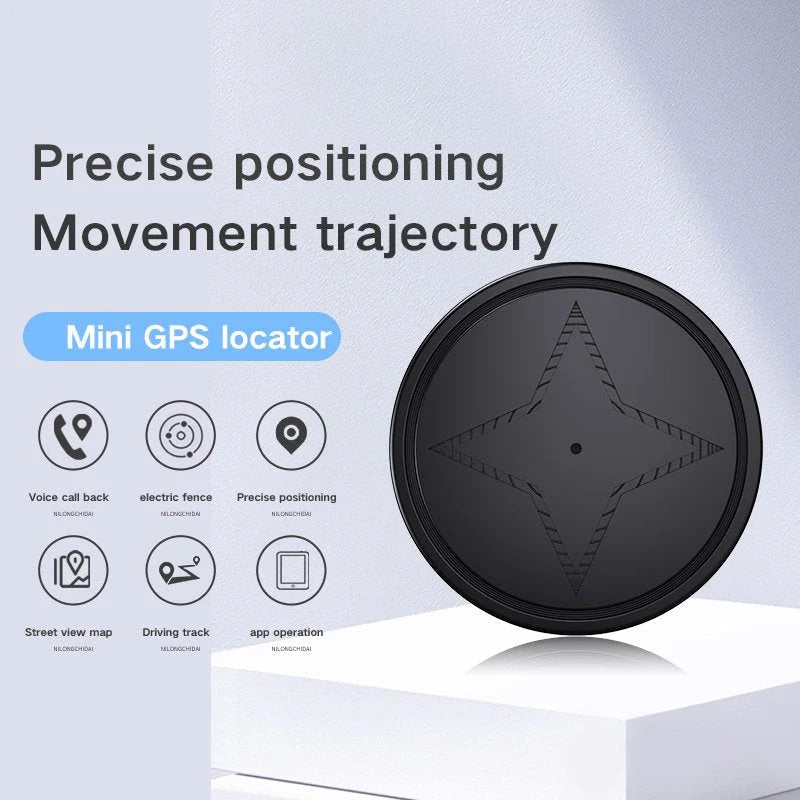GPS Tracker Mini Magnetic Real-Time Vehicle Locator With Long Battery Life