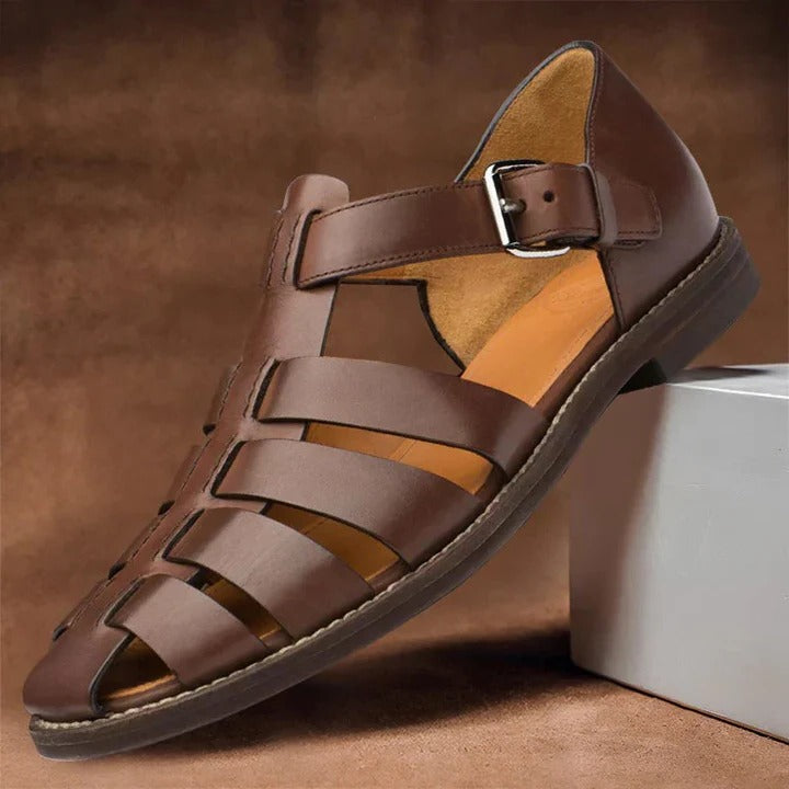 Men's Sandals With Adjustable Straps For Breathable Open-Toe Comfort
