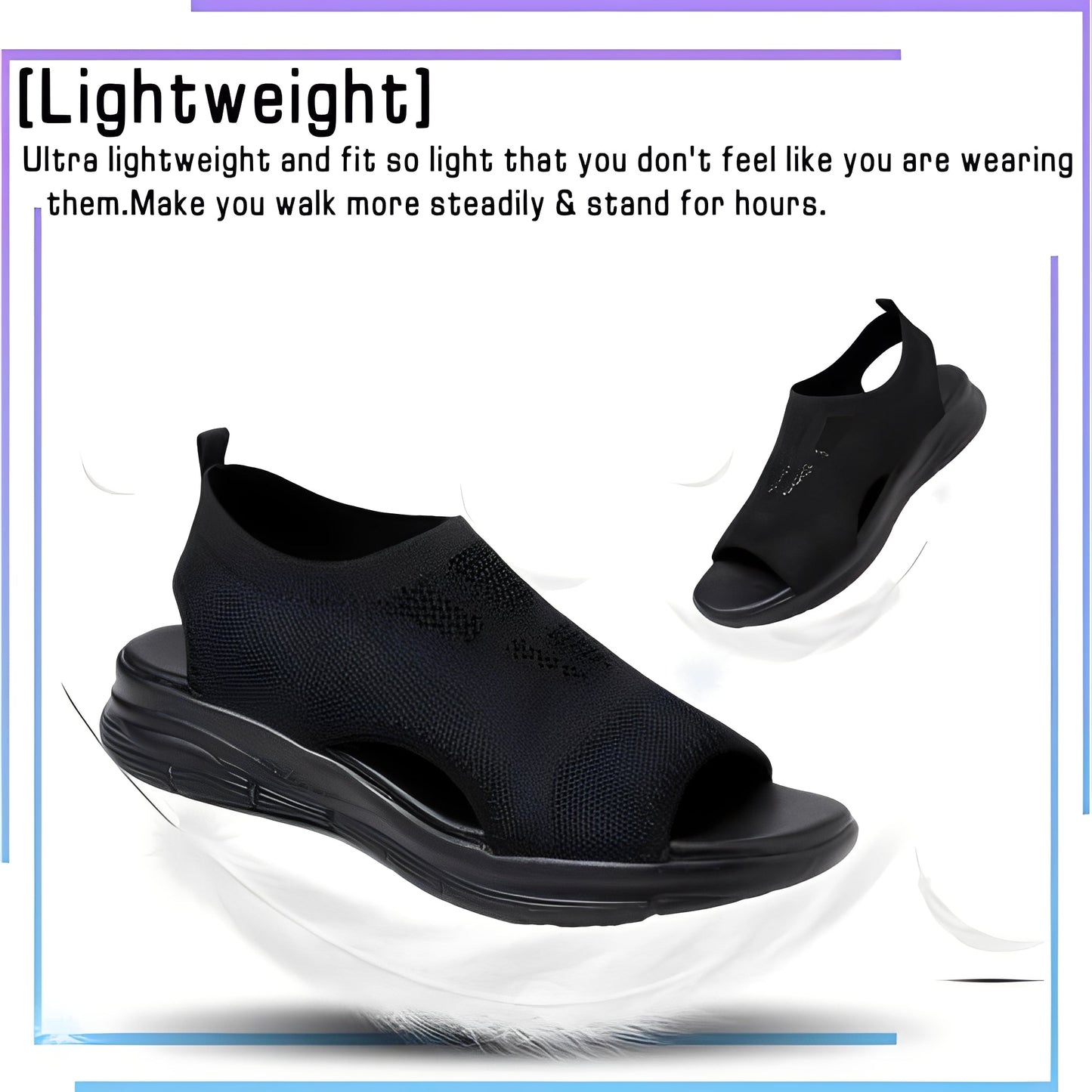 Women's Sport Sandals With Arch Support And Comfort-Focused Footbed