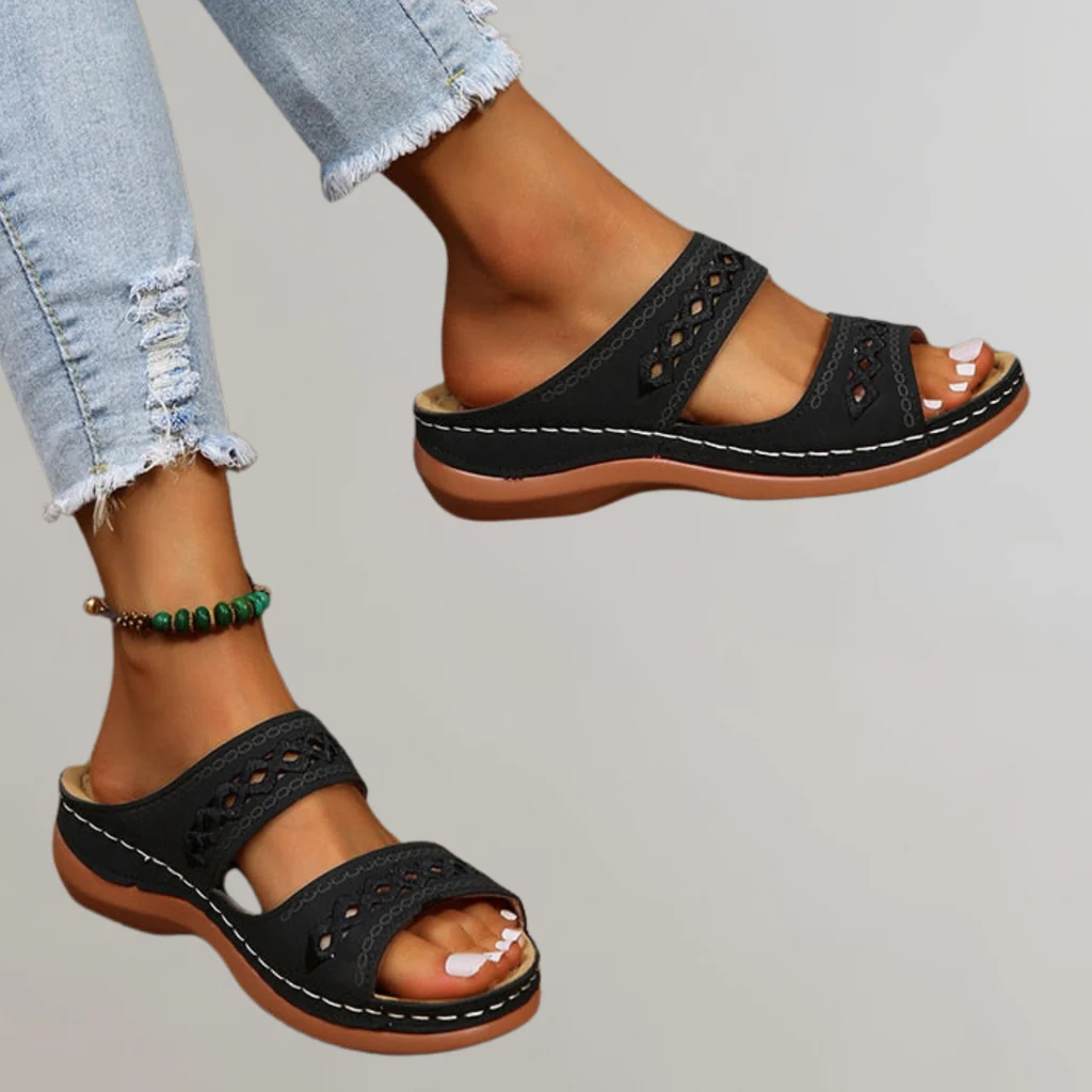 Women's Supportive Sandals For Comfortable Summer Wear And Everyday Support