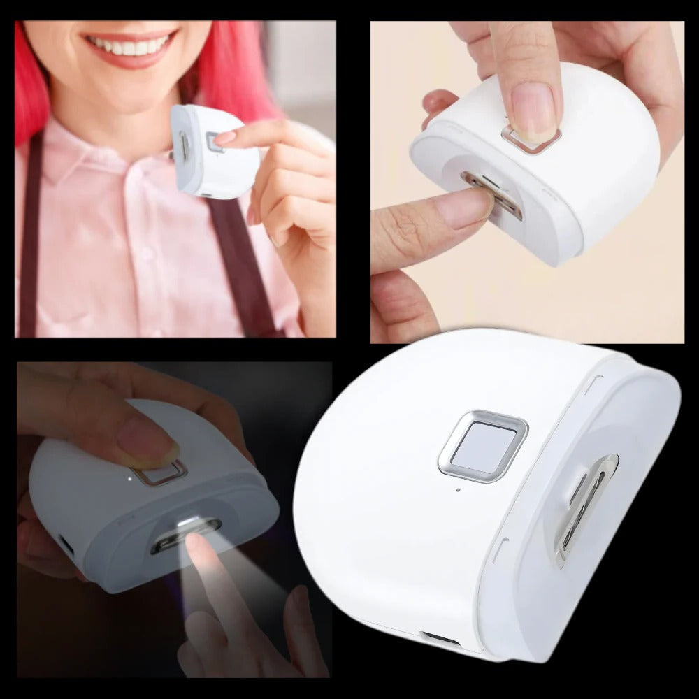 Electric Nail Clipper Dual-Speed Rechargeable Cordless For Home Travel