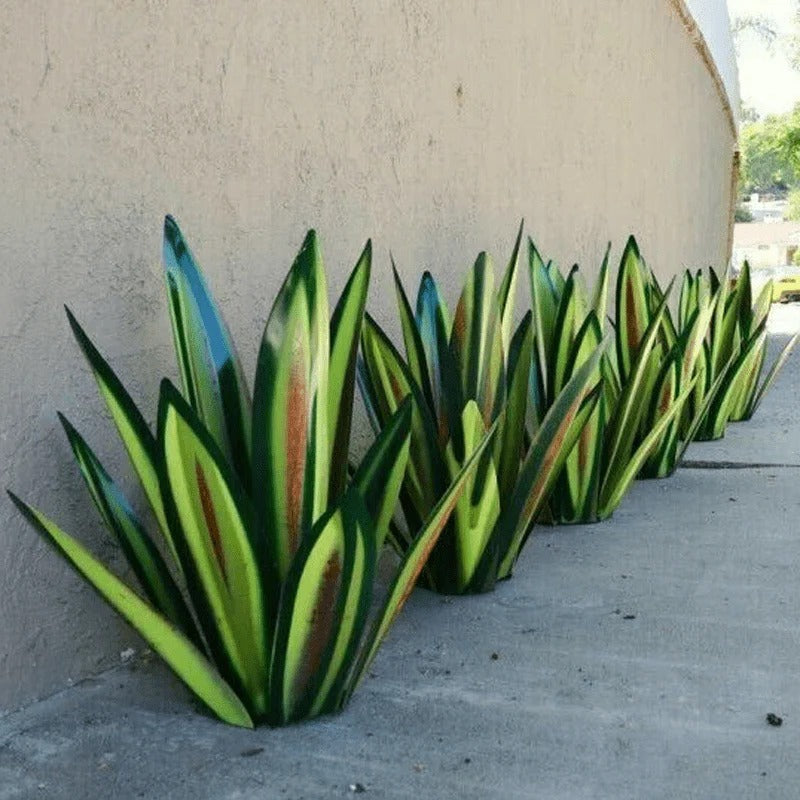 Garden Lamp Agave Style Succulent Decorative Outdoor Landscape Lighting Fixture