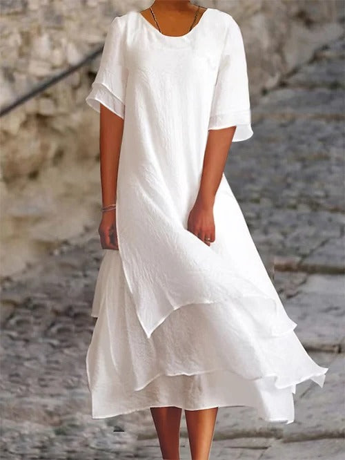 Cotton Linen Double-Layer Fabric For Breathable Home Sewing And Crafts