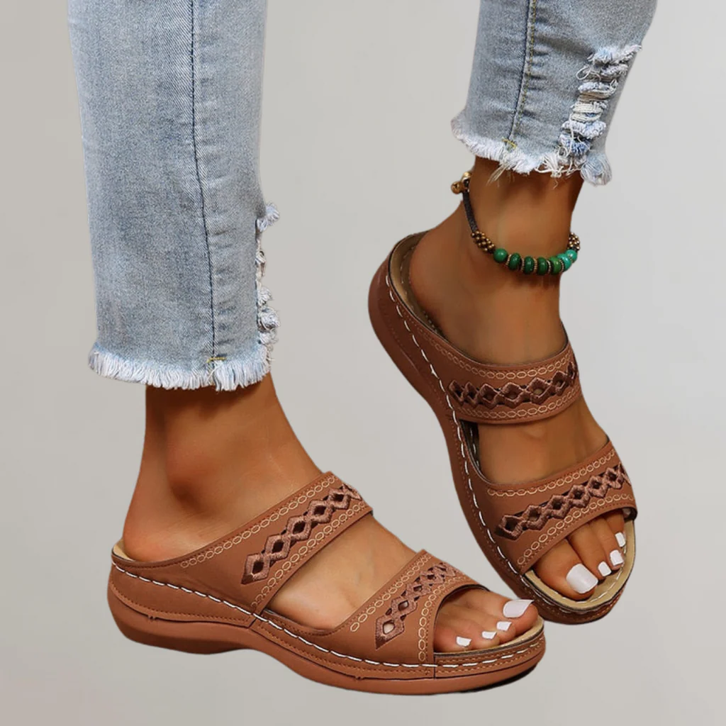 Women's Supportive Sandals For Comfortable Summer Wear And Everyday Support