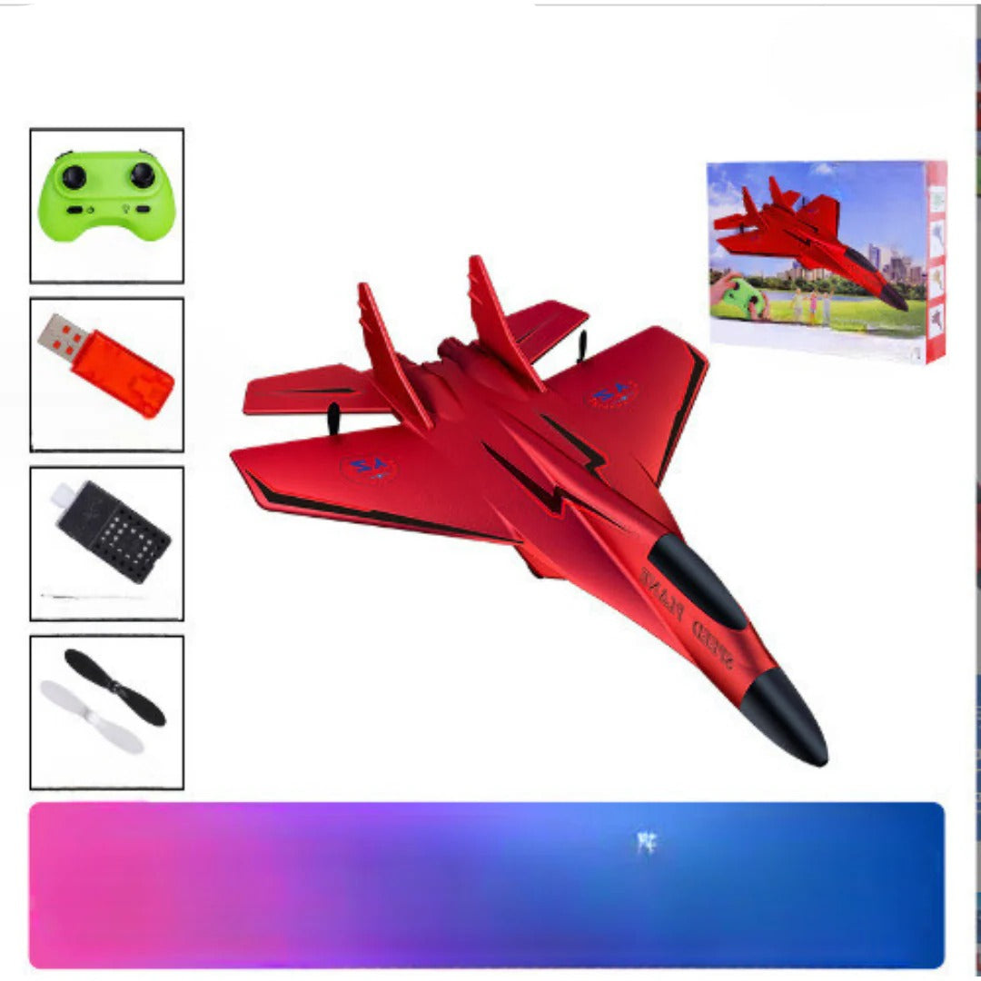 Remote Control Airplane Shatter-Resistant Flexible Foam Body For Kids