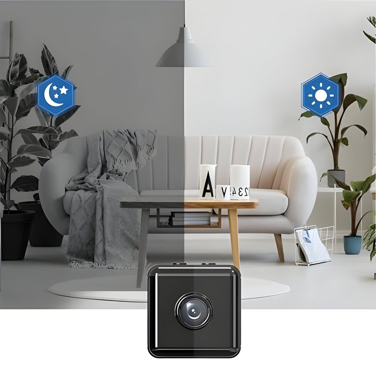 Wireless Security Camera HD Night Vision Motion Detection Sentinel Eye