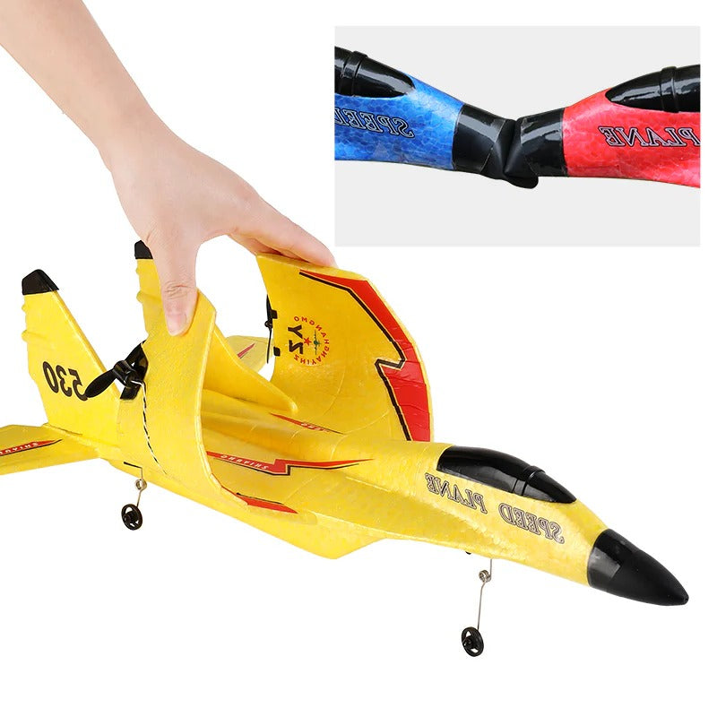 Remote Control Airplane Shatter-Resistant Flexible Foam Body For Kids