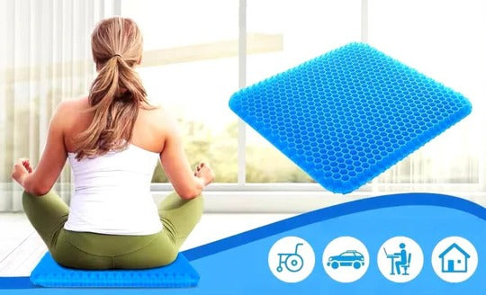 Orthopedic Gel Seat Cushion Tailbone Pain Relief Lower Back Support For Office/Car/Wheelchair