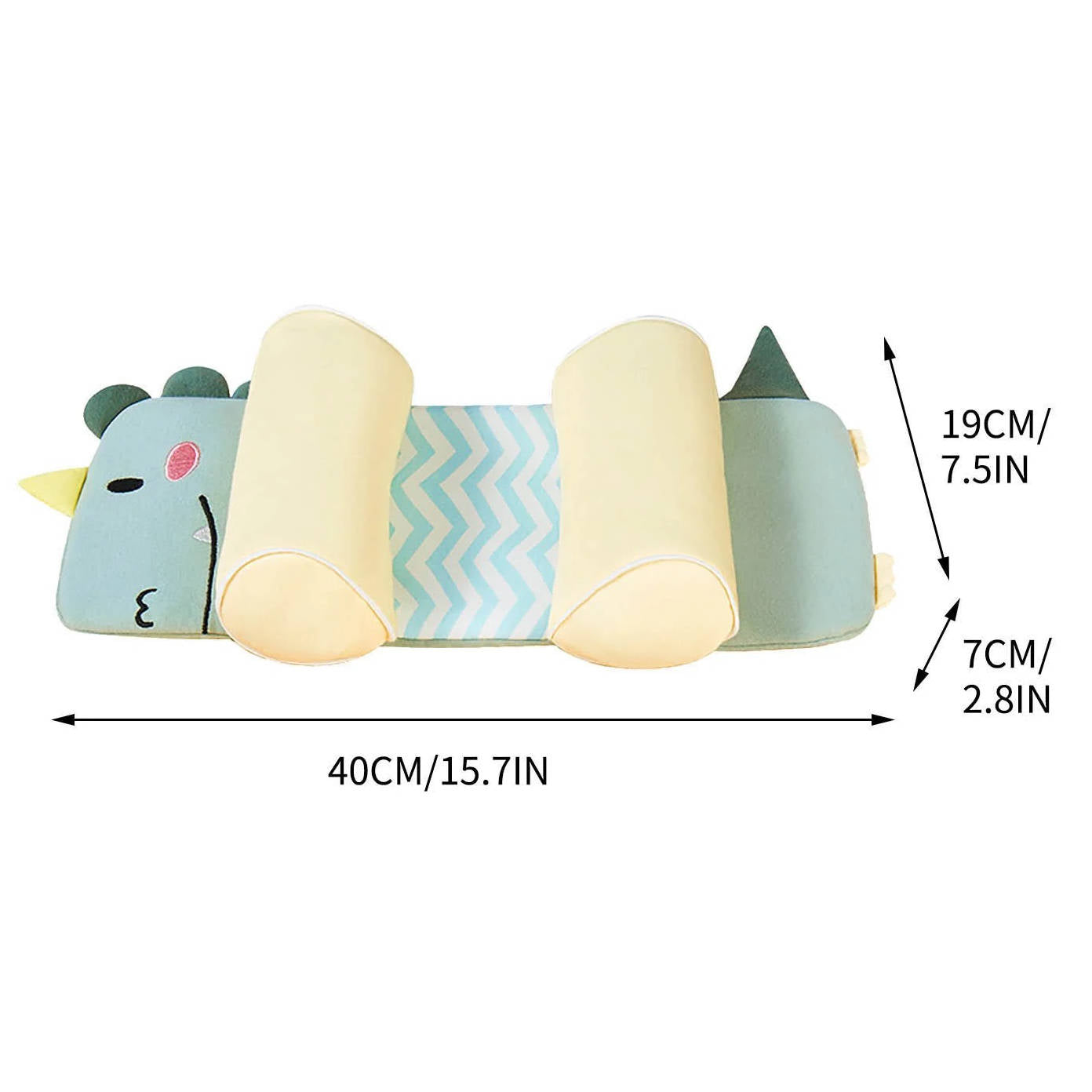Newborn Head Pillow Adjustable Infant Cushion For Comfortable Sleep