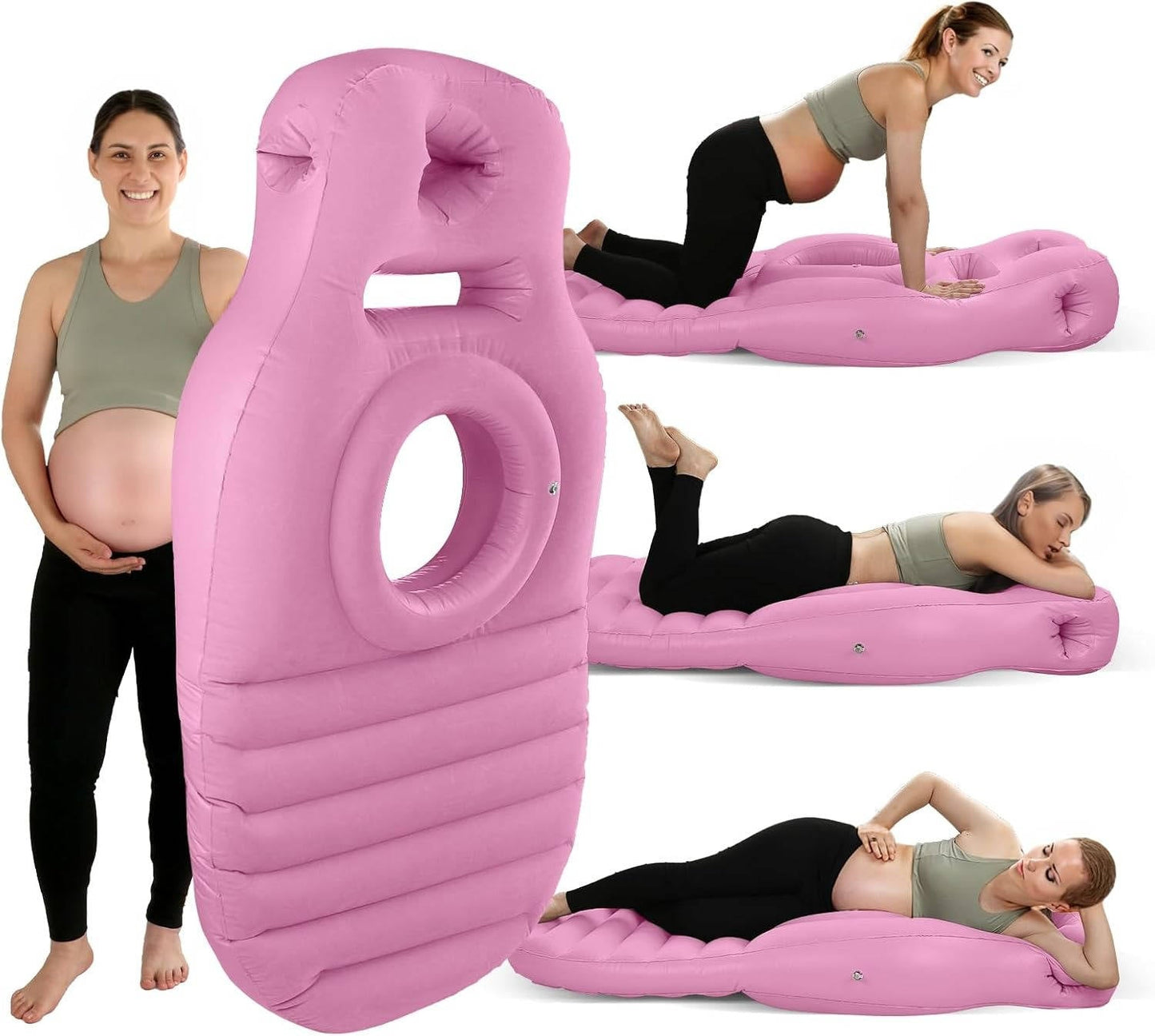 Pregnancy Pillow For Sleeping On Stomach With Belly Support