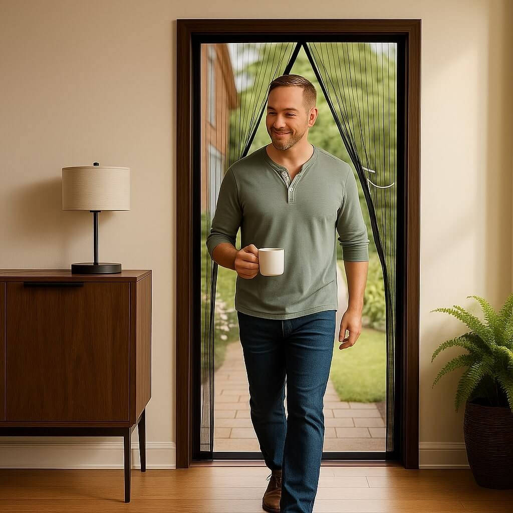 Magnetic Screen Door Custom Sizes For Doors, Patios, And Porches