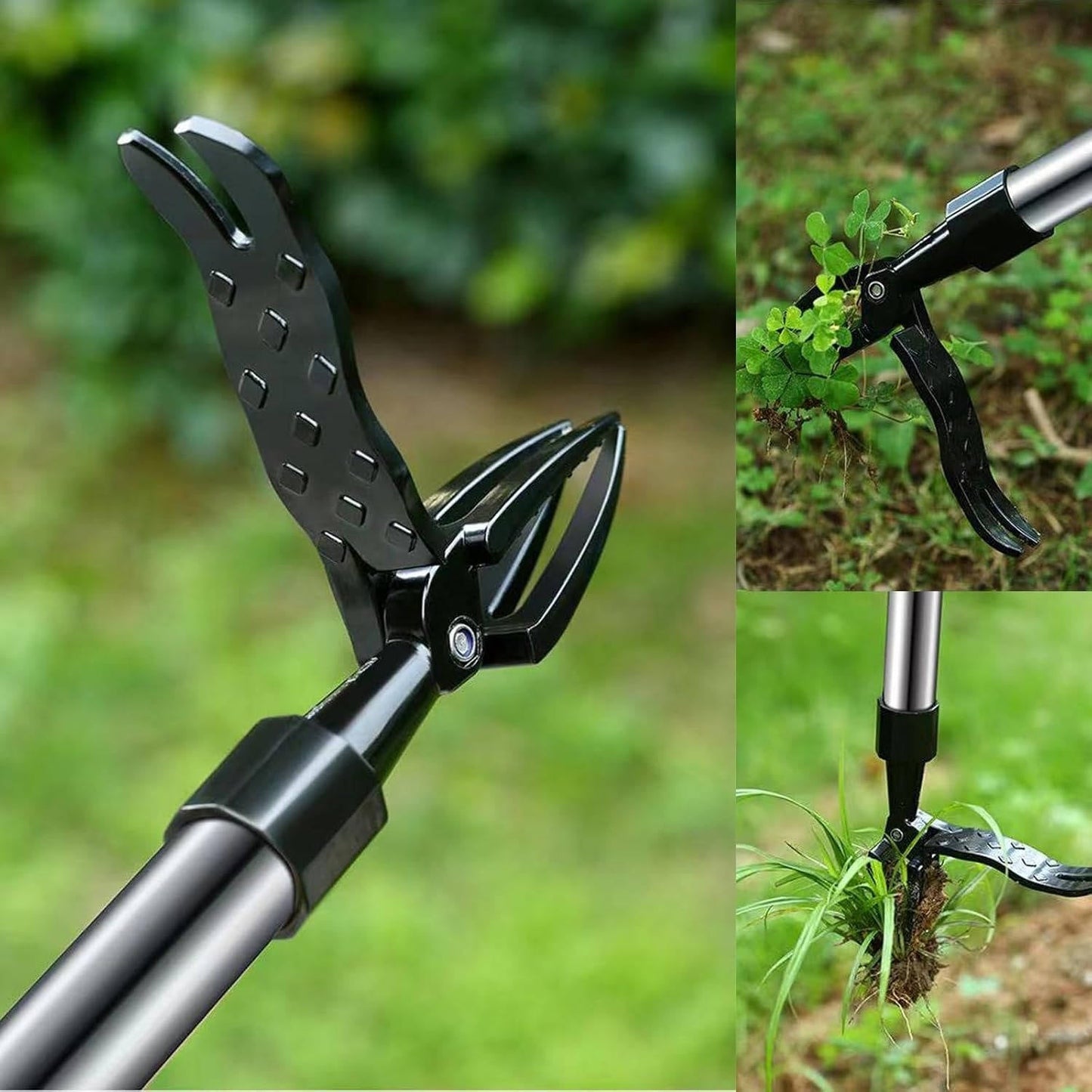 Weed Puller Stand Up Long Handle Garden Tool For Easy Weeding