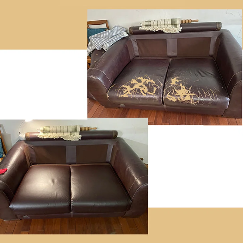 Leather Sofa Repair Patch Self-Adhesive Cuttable 19.7 x 53.9 Inches