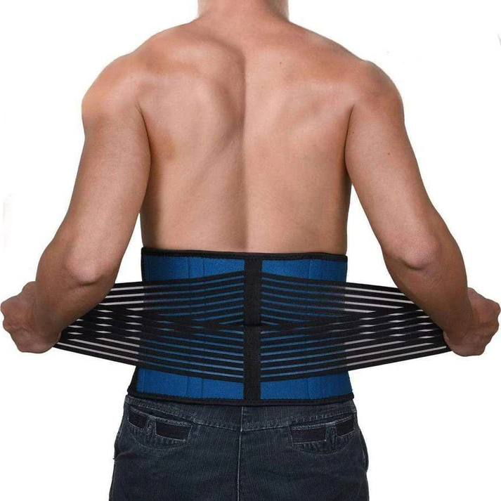 Back Support Brace For Lower Back And Lumbar Discomfort Relief