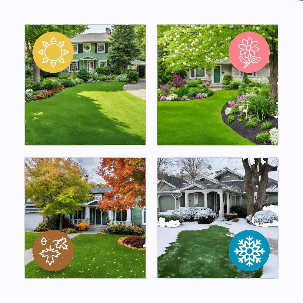 Grass Seed Repair Mat For Quick Green Lawn Patching And Germination