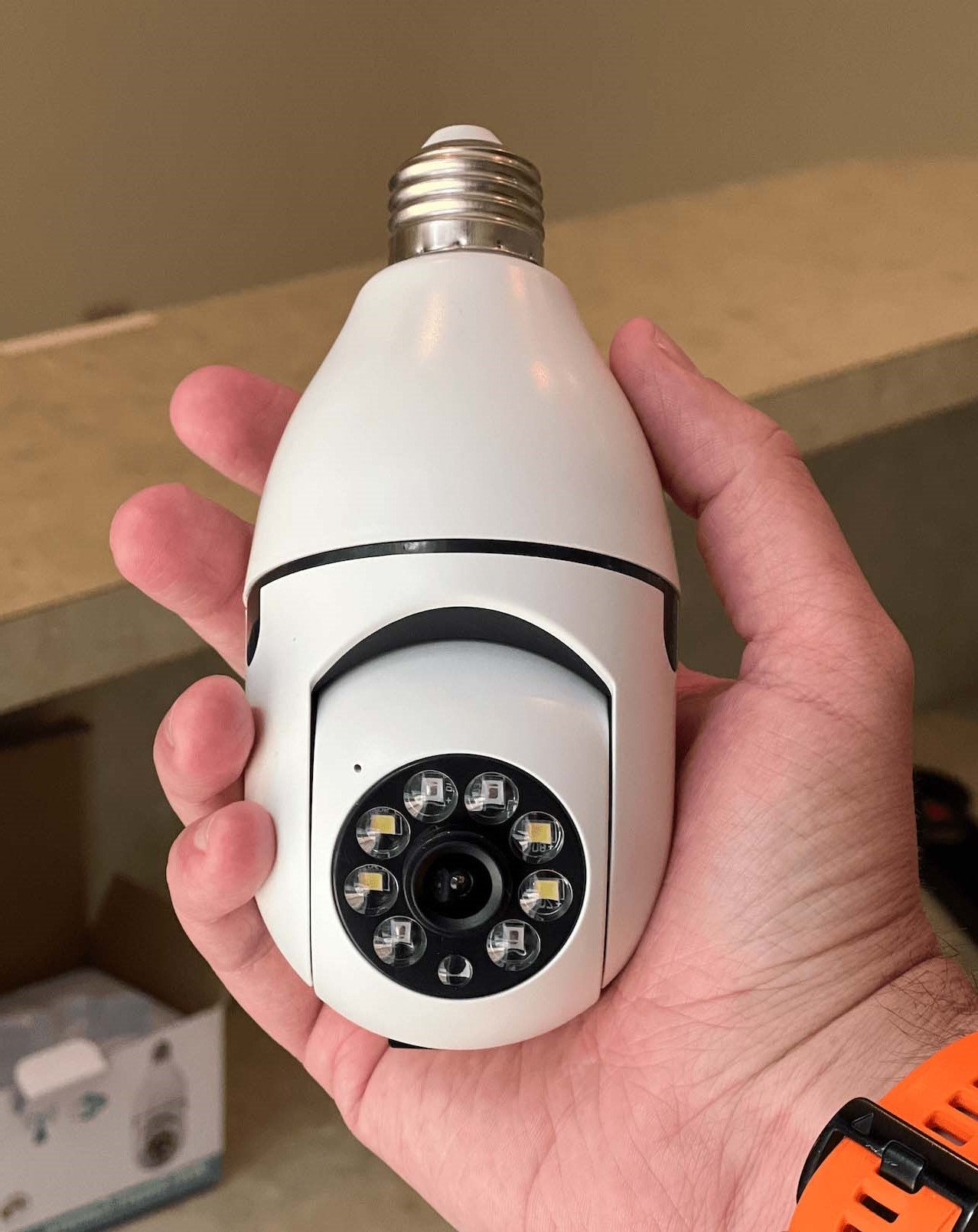 Light Bulb Security Camera Top-Rated Smart Wi-Fi 1080p Surveillance