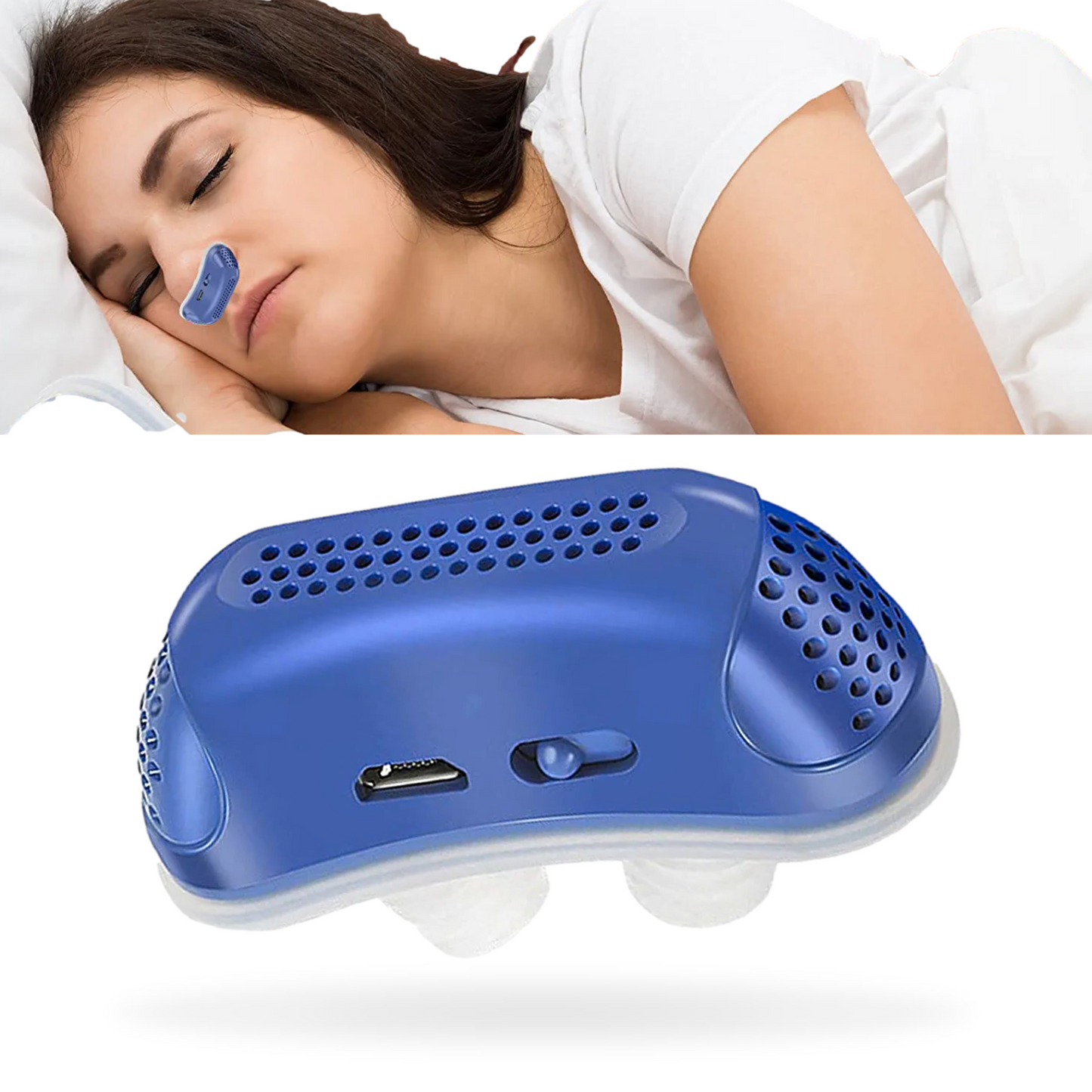 Portable Micro Sleep Support Device For Travel And Anti-Snoring
