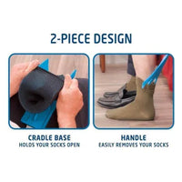Compression Sock Aid Kit For Easy On And Easy Off Use