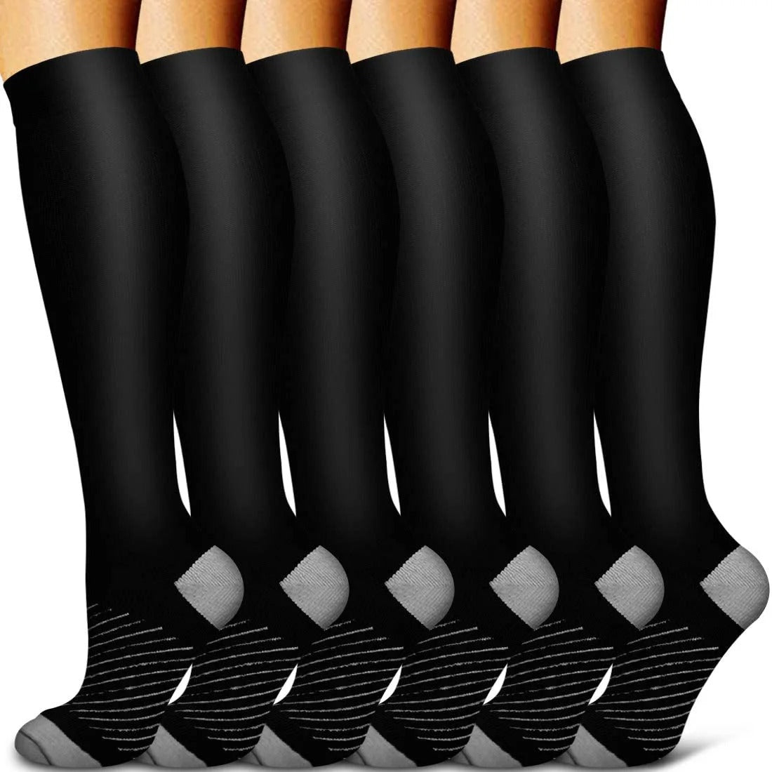Compression Socks for Healthcare Support and Improved Circulation
