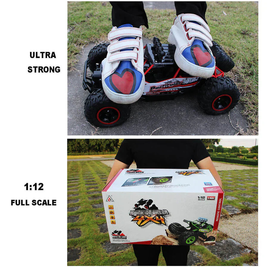 Monster Truck Toy For Kids Ages 3+ Durable Off-Road Vehicle