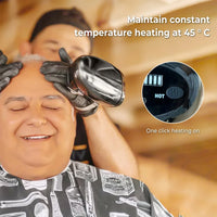 Cordless Handheld Vibration Massager With Heat And USB Charging