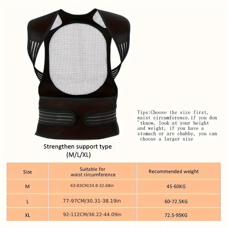 Back Brace For Lower Back Discomfort And Posture Support