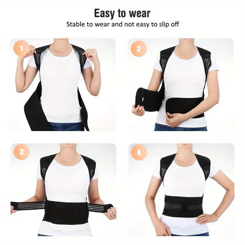 Back Brace For Lower Back Discomfort And Posture Support