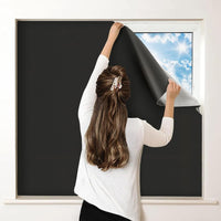 Blackout Window Shade Self-Adhesive Sun Blocking Privacy Cover
