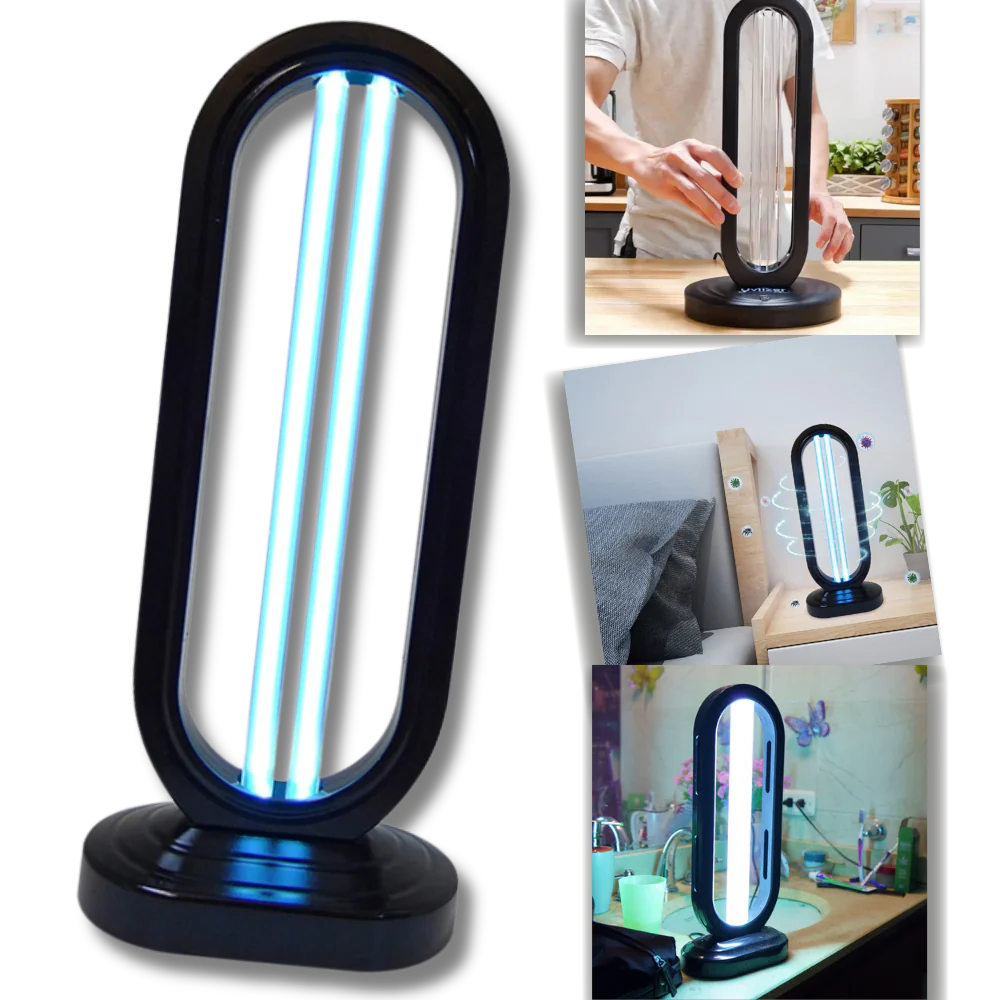 UV-C Bulb For Multi-Surface Germ Reduction In Homes, Offices, And Vehicles