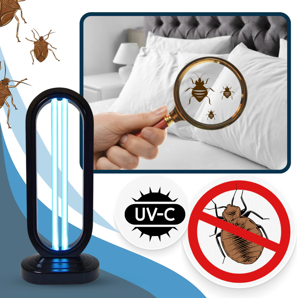 UV-C Bulb For Multi-Surface Germ Reduction In Homes, Offices, And Vehicles