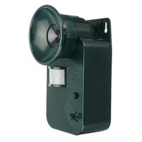 Outdoor Ultrasonic Animal Repeller Cordless 9V DC Covers 5,000 Sq Ft