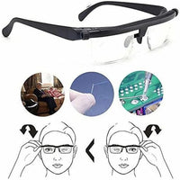 Adjustable Focus Glasses For Near And Far Vision Correction