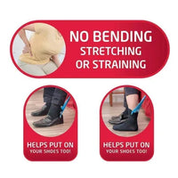 Compression Sock Aid Kit For Easy On And Easy Off Use